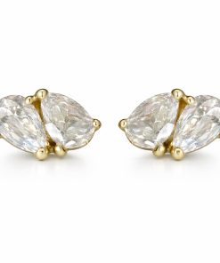 עגילי טיפה הפוכה